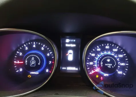 2013 Hyundai Santa Fe Sport 2.0T из США, поврежденный, VIN 5XYZU3LA7DG029898